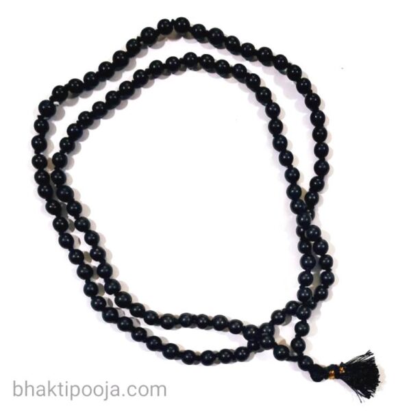 kala hakik mala black agate rosary