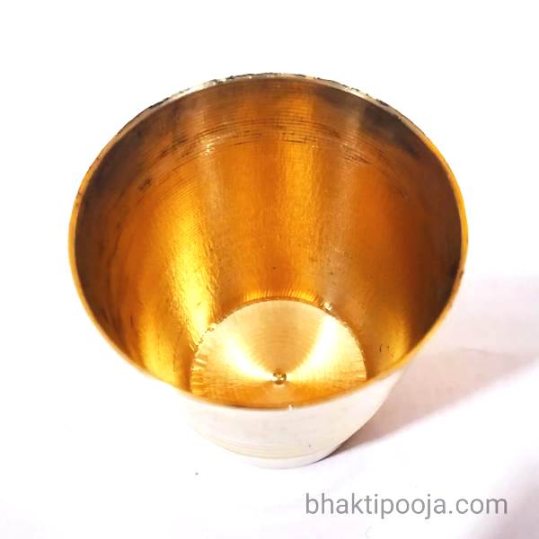 pital brass glass for pooja