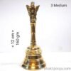 Pital garun Ghanti brass bell good sound for pooja