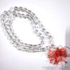big size clear sphatika mala