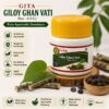Giloy Ghan Vati, Guduchi Tablets, Ayurvedic Immunity Booster, Giloy Tablets, Ayurvedic Wellness Supplement, Natural Immunity Support, Gita Ayurved, Herbal Immunity Tablets, Guduchi Vati, Ayurvedic Health Care.