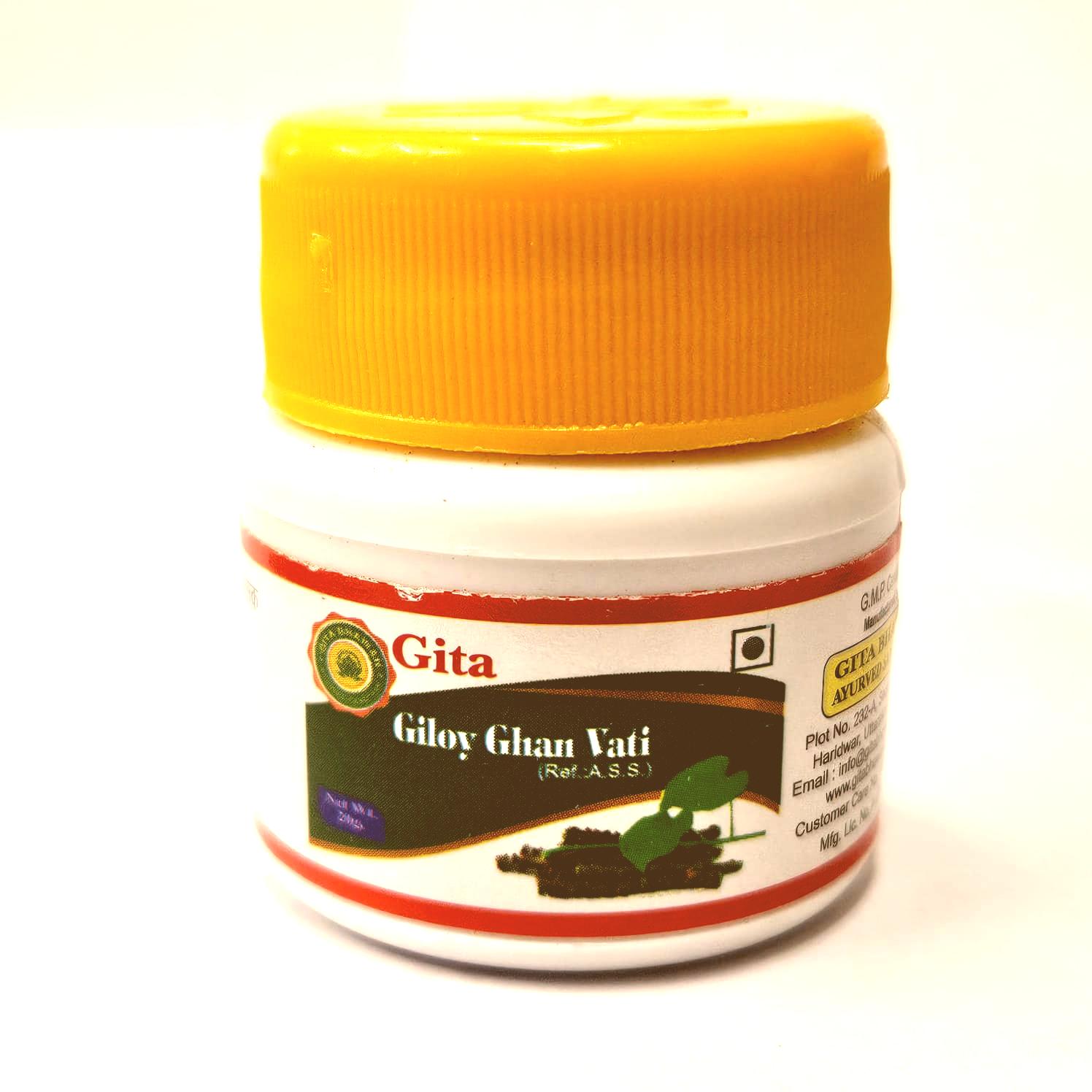 Gita Giloy Ghan Vati -Ayurvedic Immunity & Wellness Support