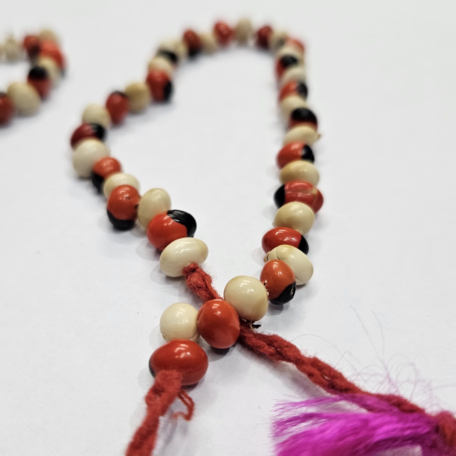red white black gunja beej kardhani ,haath ki mala , wrist band