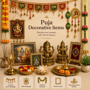 puja decorative items from kashi vedic sansthan
