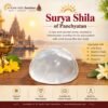 Surya Shila of Panchayatan, Panchayatan Surya Shila, Surya Shila, Surya Stone for Puja, Panchayatan Puja Stone, Panchayatan Stones, Panchayatan Puja Samagri, Panchayatan Puja Items, Lord Surya Puja Stone, Surya Dev Puja, Surya Bhagwan Stone, Surya Narayan Puja Items, Sacred Stone for Hindu Puja, Hindu Religious Stone, Panchayatan Worship Items, Panch Dev Puja, Panch Devta Puja Samagri, Panchayatan Mandir Stone, Home Temple Puja Items, Traditional Hindu Worship, Surya Puja Samagri, Spiritual Puja Items, Hindu Temple Accessories, Panchayatan Puja for Home, Surya Shila Online, Buy Surya Shila Online India, Panchayatan Stone Online, Sri Kashi Vedic Sansthan, Varanasi Puja Items, Bhakti Pooja, www.bhaktipooja.com.